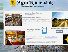 Tablet Screenshot of kociewiak.com